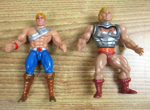 Man action figure vintage - man,